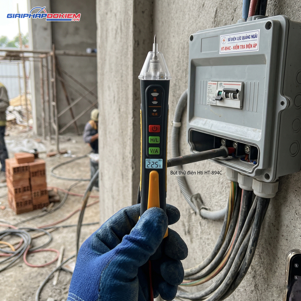 Bút Thử Điện HTI HT-894C 7 Bút Thử Điện HTI HT-894C