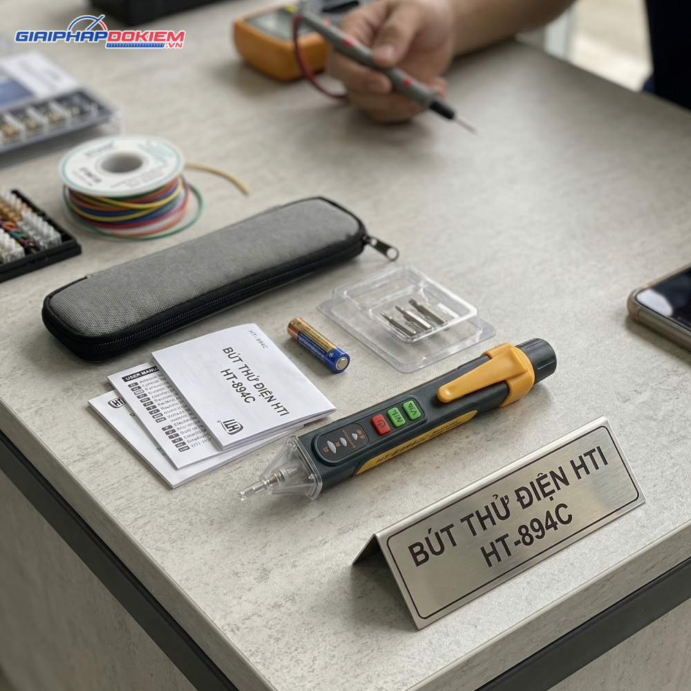 Bút Thử Điện HTI HT-894C 5 Bút Thử Điện HTI HT-894C