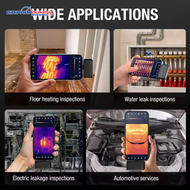 Camera Nhiệt Android HTI HT-301 8 Camera Nhiệt Android HTI HT-301
