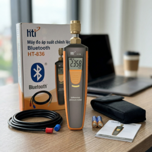 Máy Đo Áp Suất Chênh Lệch Bluetooth HTI HT-836 8 Máy Đo Áp Suất Chênh Lệch Bluetooth HTI HT-836