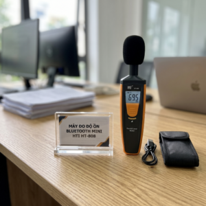Máy Đo Độ Ồn Bluetooth Mini HTI HT-808