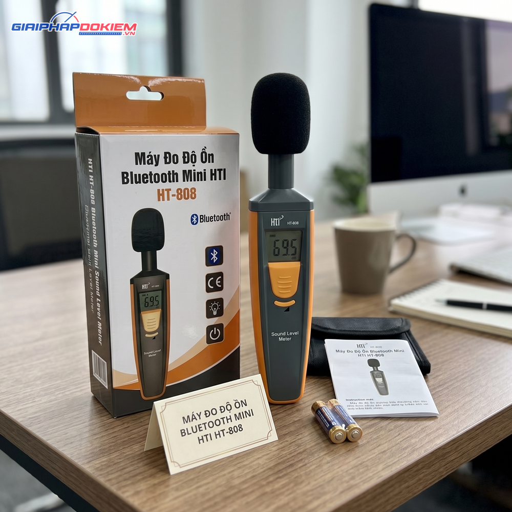 Máy Đo Độ Ồn Bluetooth Mini HTI HT-808 11 may do do on bluetooth mini hti ht 808 gemini generated image xdzuu2xdzuu2xdzu s8al
