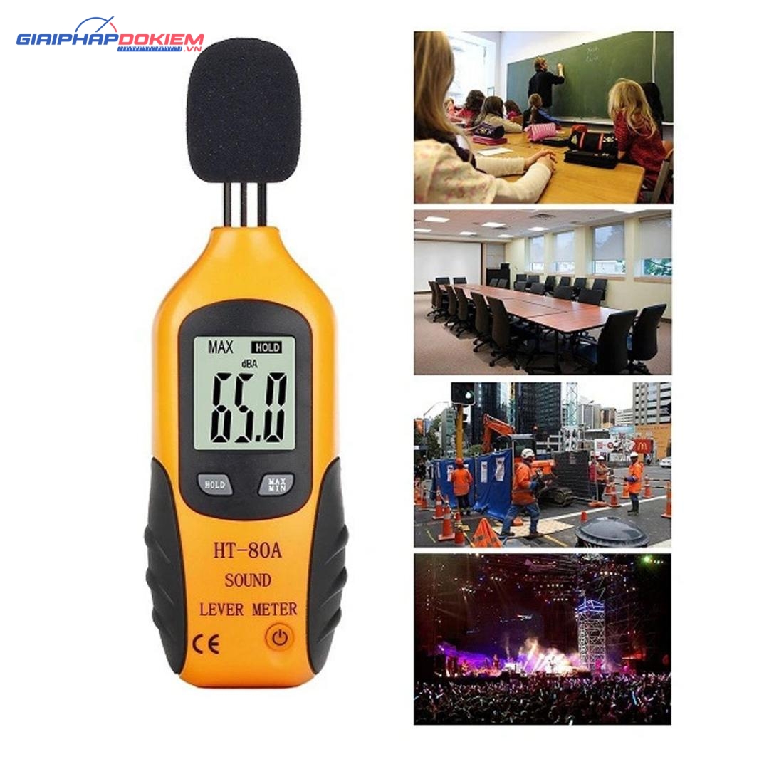 Máy Đo Độ Ồn HTI HT-80A 9 Máy Đo Độ Ồn HTI HT-80A