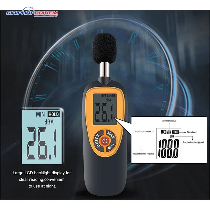 Máy Đo Độ Ồn HTI HT-90A 10 Máy Đo Độ Ồn HTI HT-90A