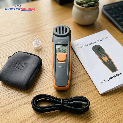 Máy Đo Khí CO2 BLuetooth HTI HT-810 5 Máy Đo Khí CO2 BLuetooth HTI HT-810