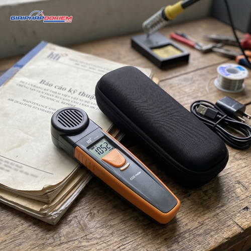 Máy Đo Khí CO2 BLuetooth HTI HT-810 6 Máy Đo Khí CO2 BLuetooth HTI HT-810
