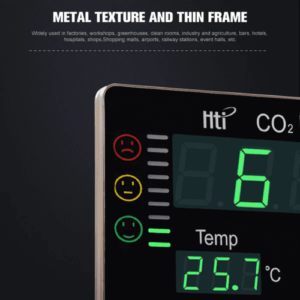 Máy Đo Khí Co2 Treo Tường HTI HT-2008