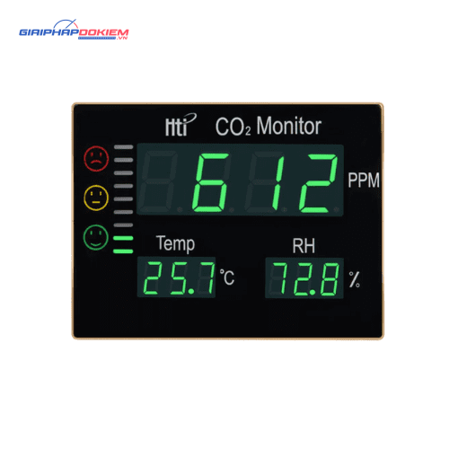 Máy Đo Khí Co2 Treo Tường HTI HT-2008 5 Máy Đo Khí Co2 Treo Tường HTI HT-2008