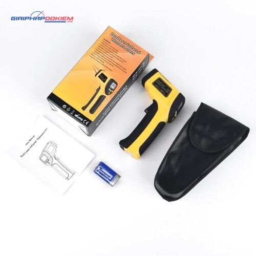 Máy đo nhiệt độ hồng ngoại bằng tia laser kép HTI HT-817/818/819 3 Máy đo nhiệt độ hồng ngoại bằng tia laser kép HTI HT-817/818/819
