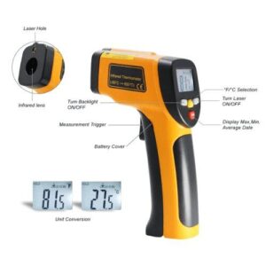 Máy đo nhiệt độ hồng ngoại HTI HT-812/816 13 Máy đo nhiệt độ hồng ngoại HTI HT-812/816
