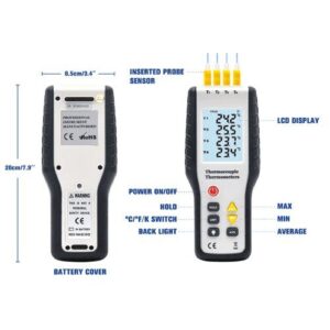 Máy đo nhiệt độ tiếp xúc HTI HT-9815 18 Máy đo nhiệt độ tiếp xúc HTI HT-9815