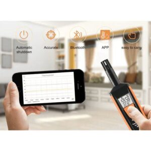 Máy đo nhiệt độ và độ ẩm HTI HT-801
