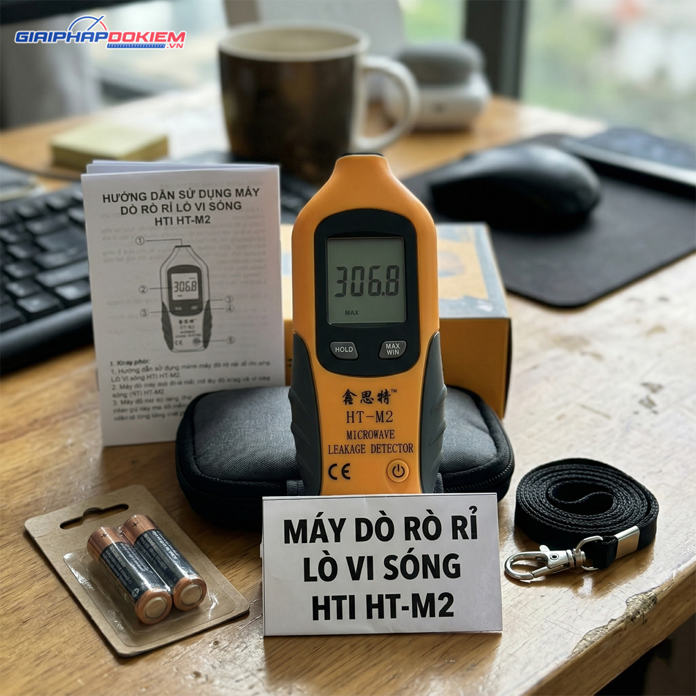 Máy Dò Rò Rỉ Lò Vi Sóng HTI HT-M2 6 Máy Dò Rò Rỉ Lò Vi Sóng HTI HT-M2