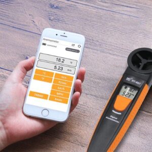 Máy đo tốc độ gió Bluetooth HTI HT-807 17 Máy đo tốc độ gió Bluetooth HTI HT-807