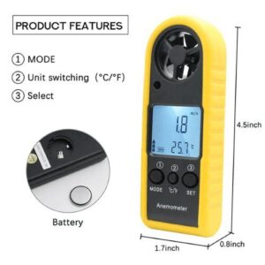 Máy đo tốc độ gió cầm tay HTI HT-383 11 Máy đo tốc độ gió cầm tay HTI HT-383