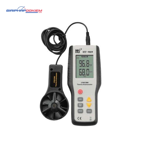 Máy đo tộc độ gió CFM / CMM HTI HT-9819 3 Máy đo tộc độ gió CFM / CMM HTI HT-9819