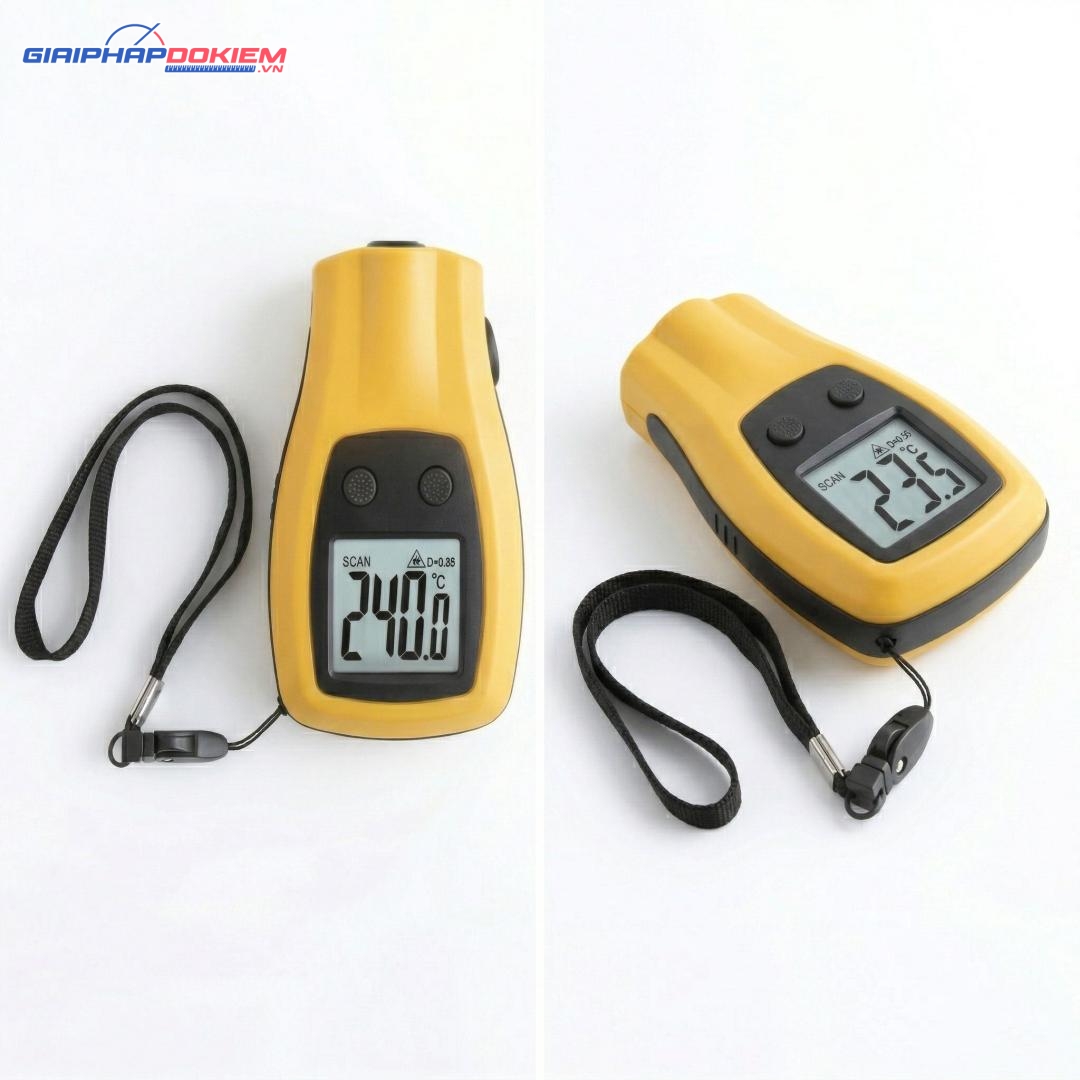 Nhiệt kế hồng ngoại mini HTI HT-290 5 Nhiệt kế hồng ngoại mini HTI HT-290