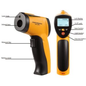 Súng đo nhiệt độ không tiếp xúc Hti HT-88A/88C 7 Súng đo nhiệt độ không tiếp xúc Hti HT-88A/88C