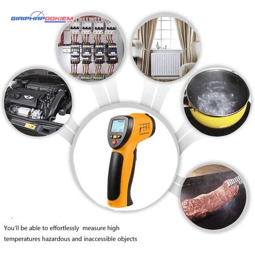 Súng đo nhiệt độ không tiếp xúc Hti HT-88A/88C 6 Súng đo nhiệt độ không tiếp xúc Hti HT-88A/88C