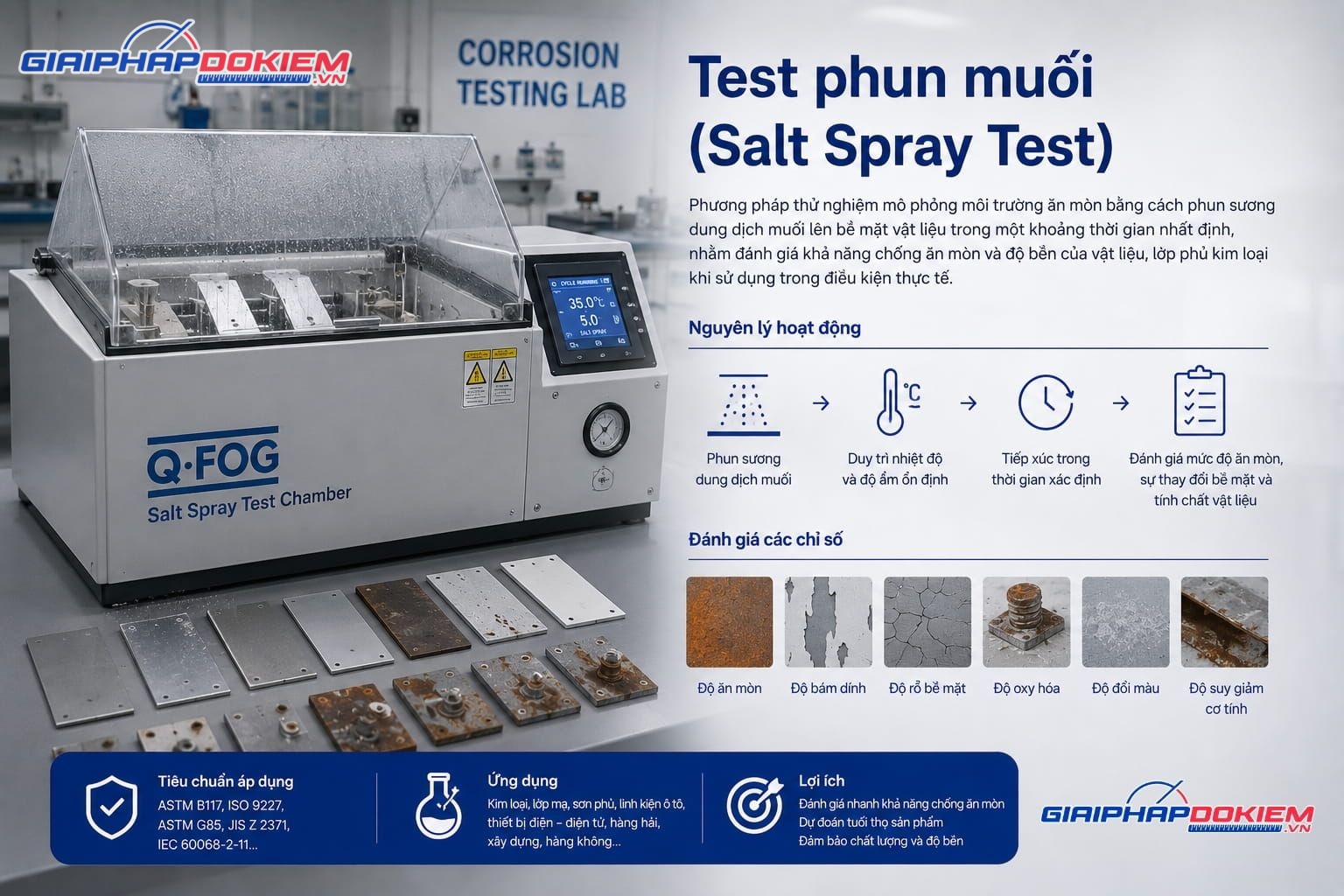 7 Phương Pháp Test Lão Hóa Vật Liệu Phổ Biến & Tiêu Chuẩn Mới Nhất 13 Các phương pháp test lão hóa vật liệu
