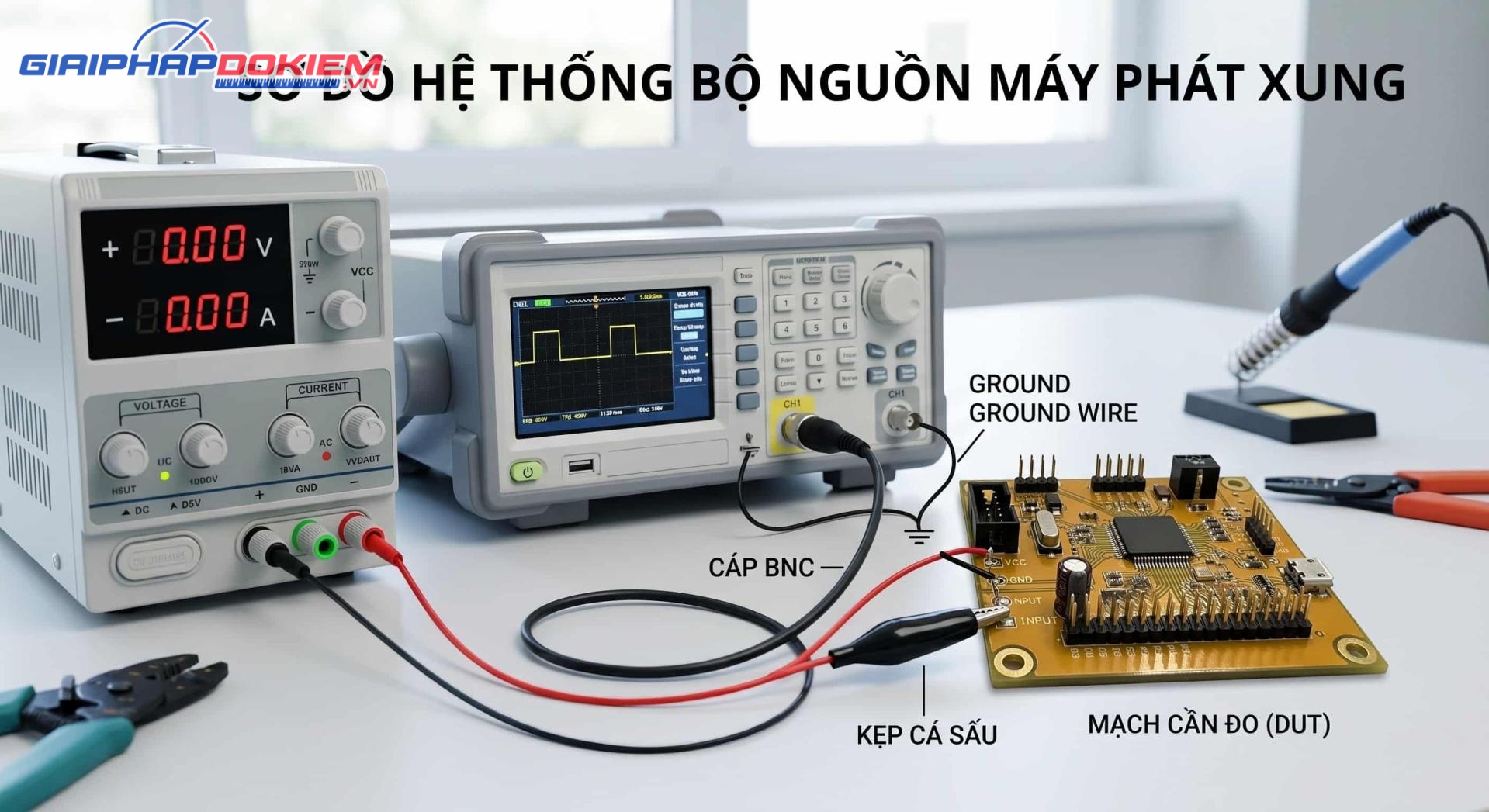 Hệ thống bộ nguồn máy phát xung