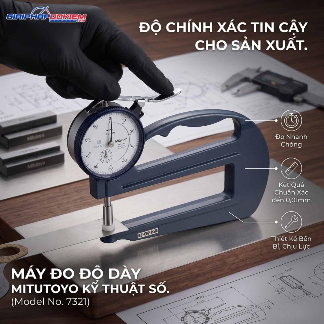 Máy đo độ dày cơ khí