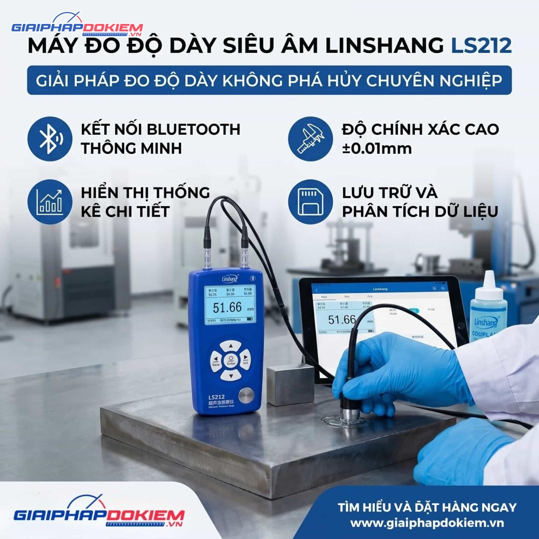 Máy đo độ dày Linshang LS212