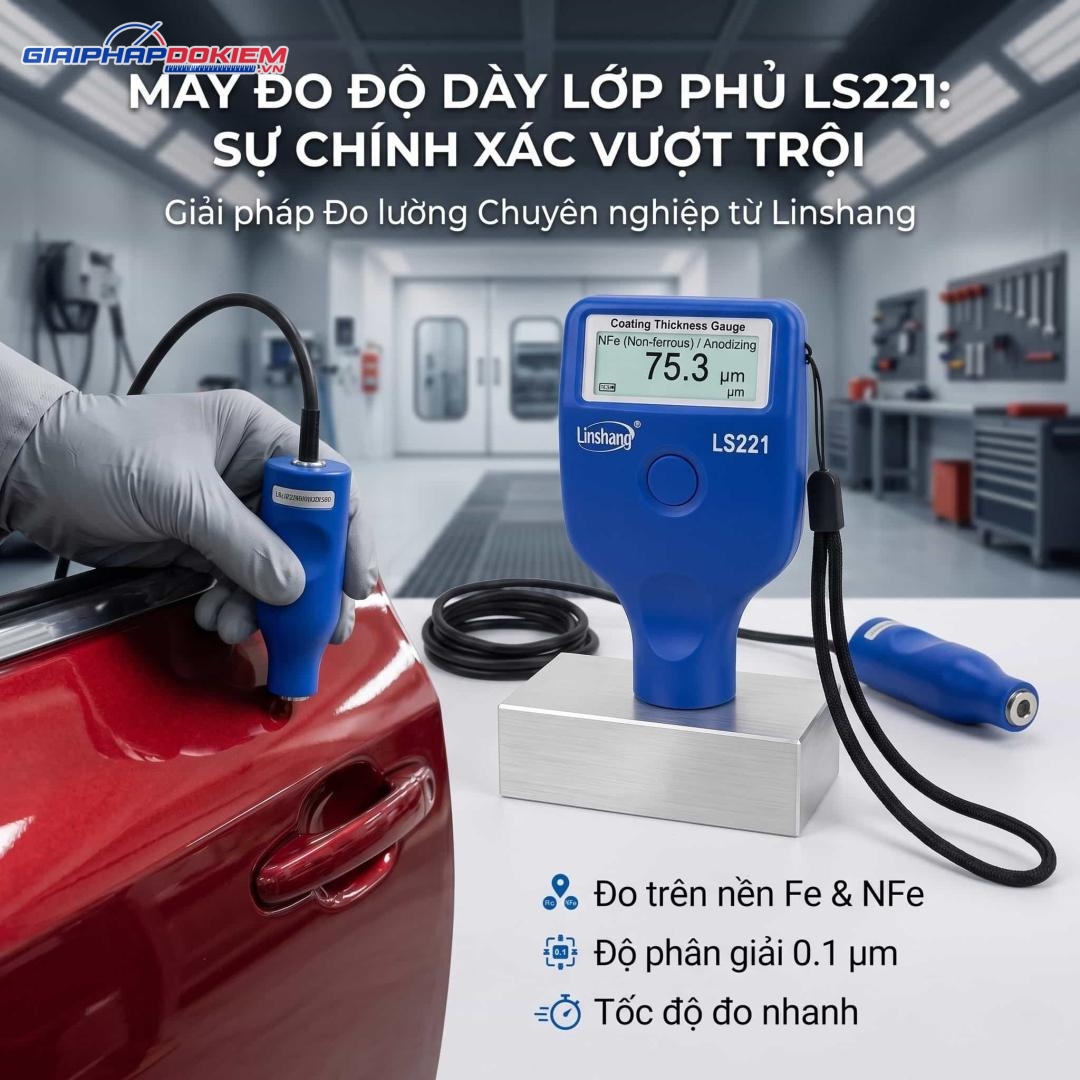 Máy đo độ dày Linshang LS221