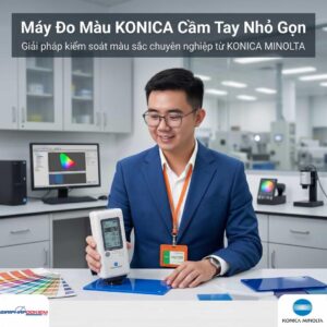 Máy Đo Màu Cầm Tay KONICA Nhỏ Gọn Đáng Mua Nhất Hiện Nay 6 Giới thiệu máy đo màu KONICA cầm tay nhỏ gọn