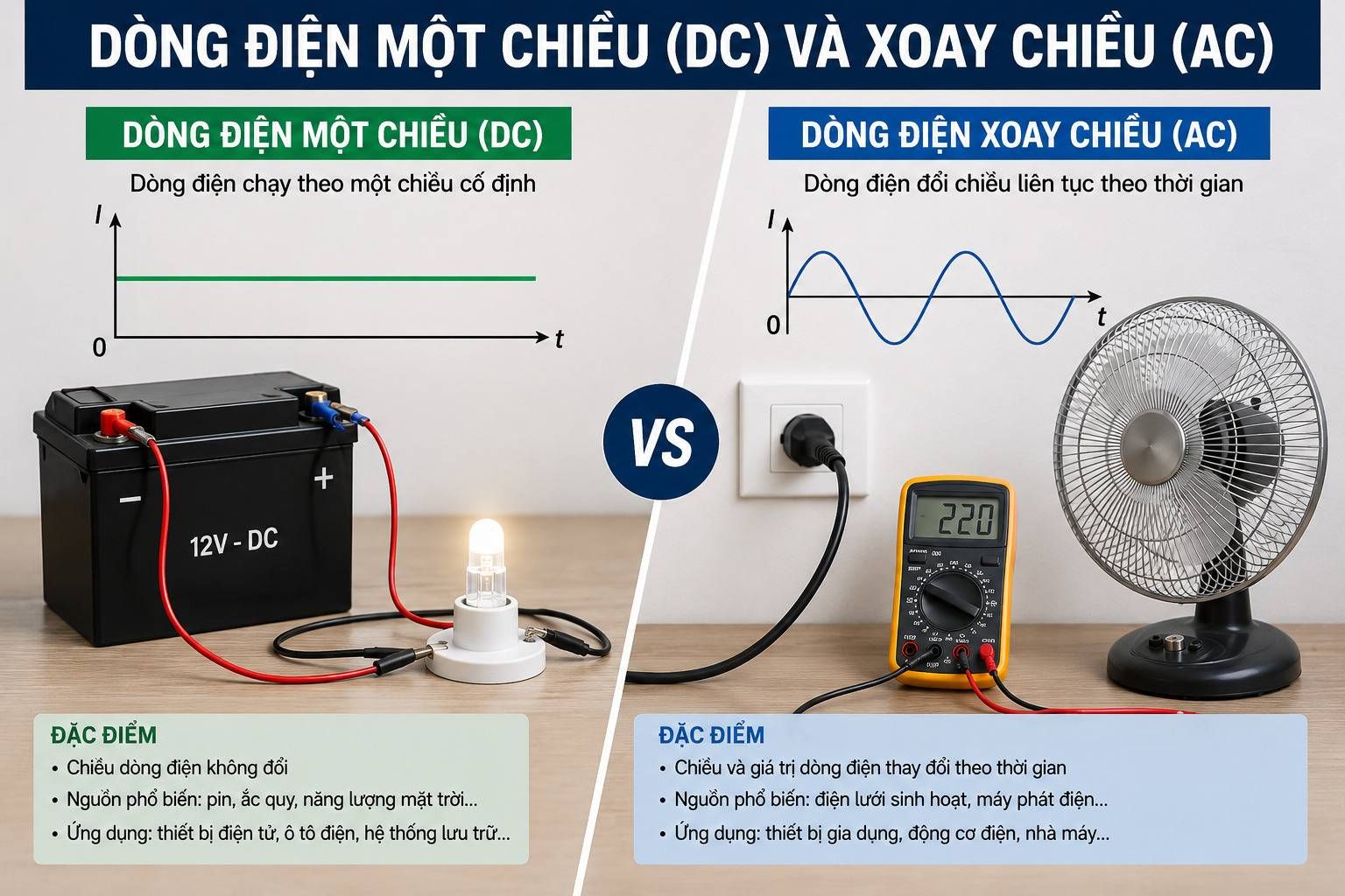 Dòng Điện Là Gì? Đặc Điểm, Phân Loại, Tác Dụng Và Cách Đo 9 Giới thiệu về dòng điện là gì?
