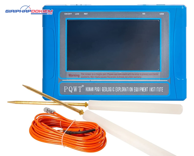 Máy dò nước lập bản đồ tự động PQWT-TC500 độ sâu 0 - 500m 11 Máy dò nước lập bản đồ tự động PQWT-TC500 ở độ sâu 500m