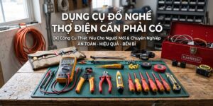20+ Dụng Cụ Đồ Nghề Thợ Điện Cần Phải Có Khi Làm Nghề 22 Dụng cụ đồ nghề thợ điện cần phải có