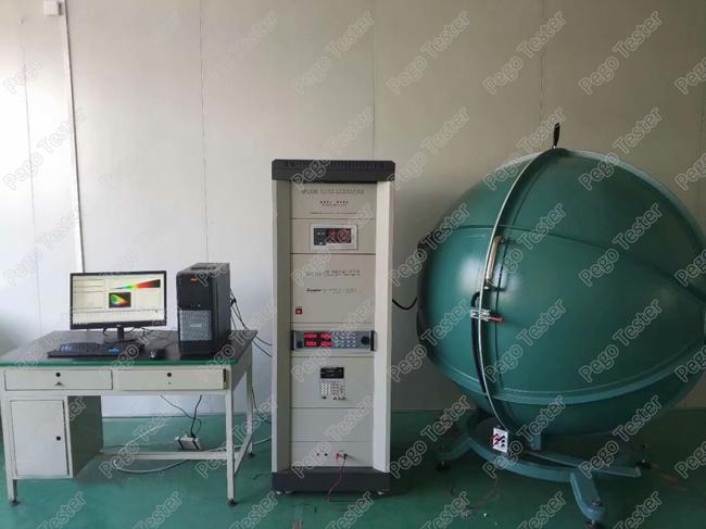 Máy đo quang phổ quả cầu tích phân cho đèn 380nm-780nm ánh sáng khả kiến 220V/50Hz 9 Luminaire Integrating Sphere Spectrophotometer 380nm-780nm Visible Light 220V/50Hz 0