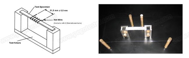 IEC60695-2-20 Hot Wire Ignition Test Apparatus , Fire Hazard Testing Equipment 0