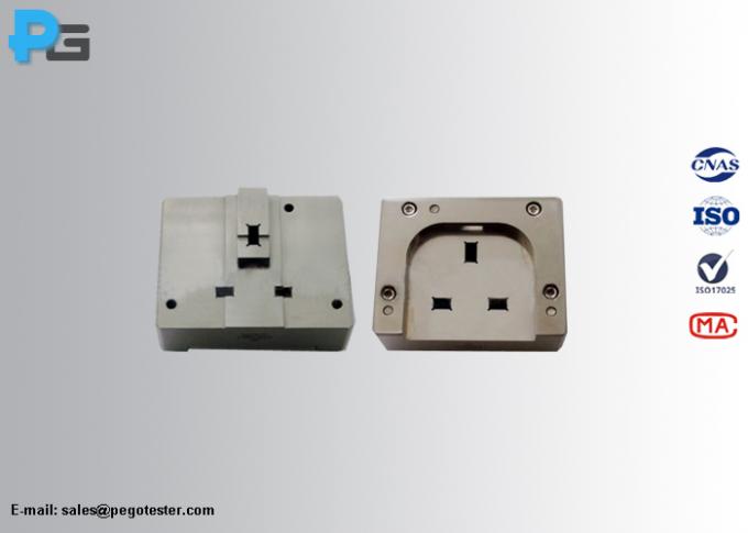 13A Plug Socket Outlet Tester Adaptor Stainless Steel BS1363 Test Apparatus / Gauges 0