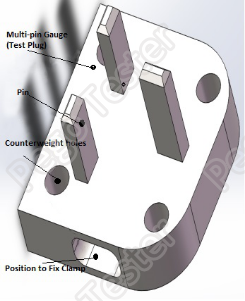 Mechanical SUS304 Withdrawal Force Testing Equipment IEC60884-1 1