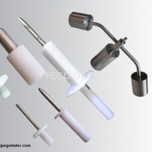 Bộ đầu dò thử nghiệm kim loại IEC60950-1 gồm ngón tay thử nghiệm khớp uốn cứng và que thử nêm