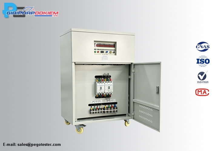Bộ nguồn AC 5KV đến 400KV, 0-520V, 400Hz điều chỉnh được 3 Bộ nguồn AC 5KV đến 400KV, 0-520V, 400Hz điều chỉnh được