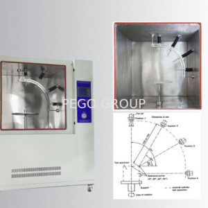 Buồng thử nghiệm chống nước IP vòi phun áp lực cao điều khiển PLC Inox SUS304 9 Buồng thử nghiệm chống nước IP vòi phun áp lực cao điều khiển PLC Inox SUS304