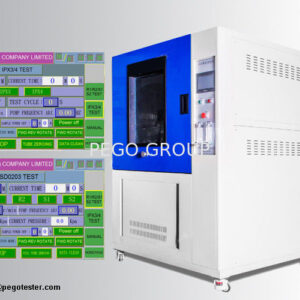 Buồng thử nghiệm phun nước chống thấm IPX3 IPX4 R1 R2 S1 S2 màn hình cảm ứng PLC 8 Buồng thử nghiệm phun nước chống thấm IPX3 IPX4 R1 R2 S1 S2 màn hình cảm ứng PLC