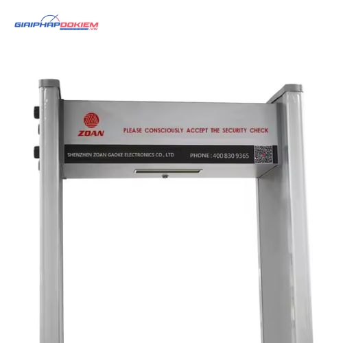 Cổng dò kim loại Zoan ZA-3000 6/12/18 vùng phát hiện 4 Cổng dò kim loại Zoan ZA-3000 6/12/18 vùng phát hiện
