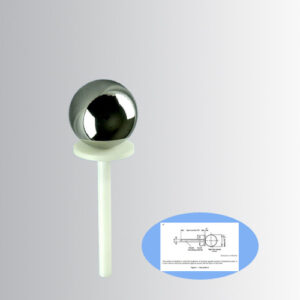 Đầu dò ngón tay thử nghiệm cầm tay dài 100 mm có tay cầm quả cầu 50 mm 8 Đầu dò ngón tay thử nghiệm cầm tay dài 100 mm có tay cầm quả cầu 50 mm