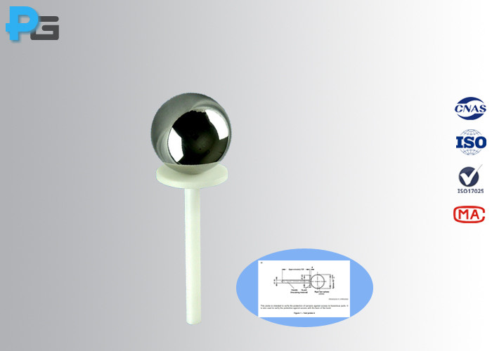 Đầu dò ngón tay thử nghiệm cầm tay dài 100 mm có tay cầm quả cầu 50 mm 5 Đầu dò ngón tay thử nghiệm cầm tay dài 100 mm có tay cầm quả cầu 50 mm