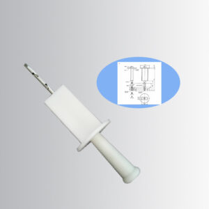 Đầu dò ngón tay thử nghiệm chuẩn IEC 62196 có đèn báo 42V dài 80±0.2mm 6 Đầu dò ngón tay thử nghiệm chuẩn IEC 62196 có đèn báo 42V dài 80±0.2mm
