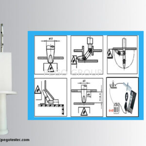 Đầu dò ngón tay thử nghiệm có khớp IEC61032 UL507 Test B lực đẩy 10N cho IP2X