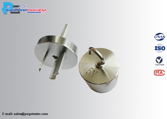 Dưỡng kiểm tra độ bền chịu lực ngang 3 chân AS/NZS 3112 Figure 3.6 4 Dưỡng kiểm tra độ bền chịu lực ngang 3 chân AS/NZS 3112 Figure 3.6