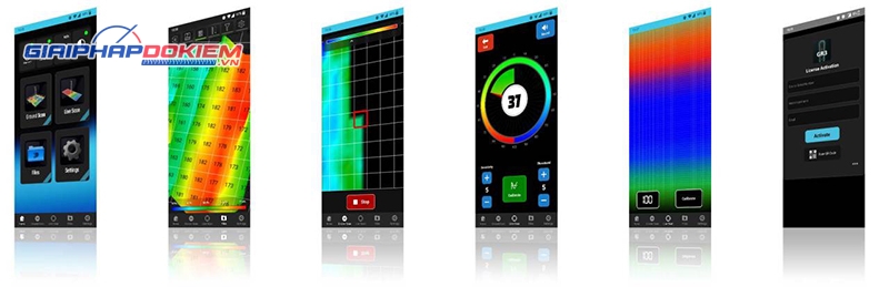Máy dò kim loại 3D dưới lòng đất GR-3 7 Conrad GR-3 có tích hợp phần mềm trên IOS và Android