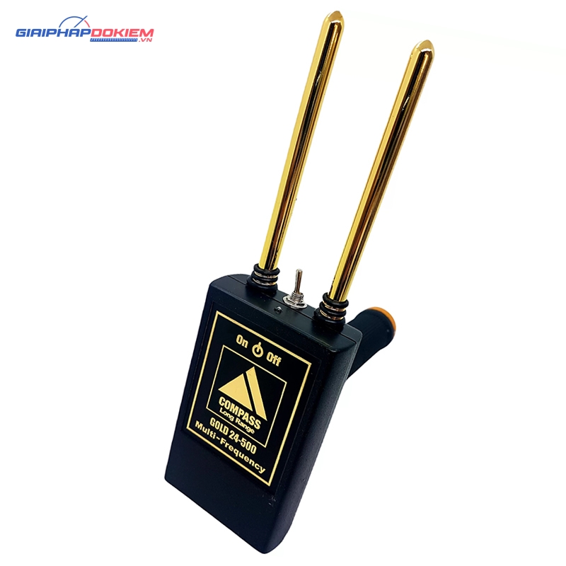 Máy dò tầm xa Compass Long Range GOLD 24-500 - Sâu 6m, xa 700m 2 Máy dò tầm xa Compass Long Range GOLD 24-500 - Sâu 6m, xa 700m