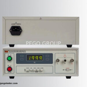 Máy đo điện trở cách điện IEC60335/IEC60065 500KΩ-2GΩ 220V 6 Máy đo điện trở cách điện IEC60335/IEC60065 500KΩ-2GΩ 220V