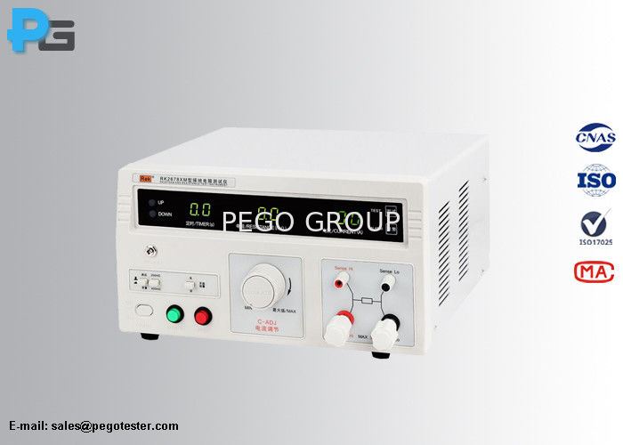 Máy đo điện trở tiếp địa an toàn điện 5~32A 10~600mΩ có chức năng cảnh báo 3 Máy đo điện trở tiếp địa an toàn điện 5~32A 10~600mΩ có chức năng cảnh báo